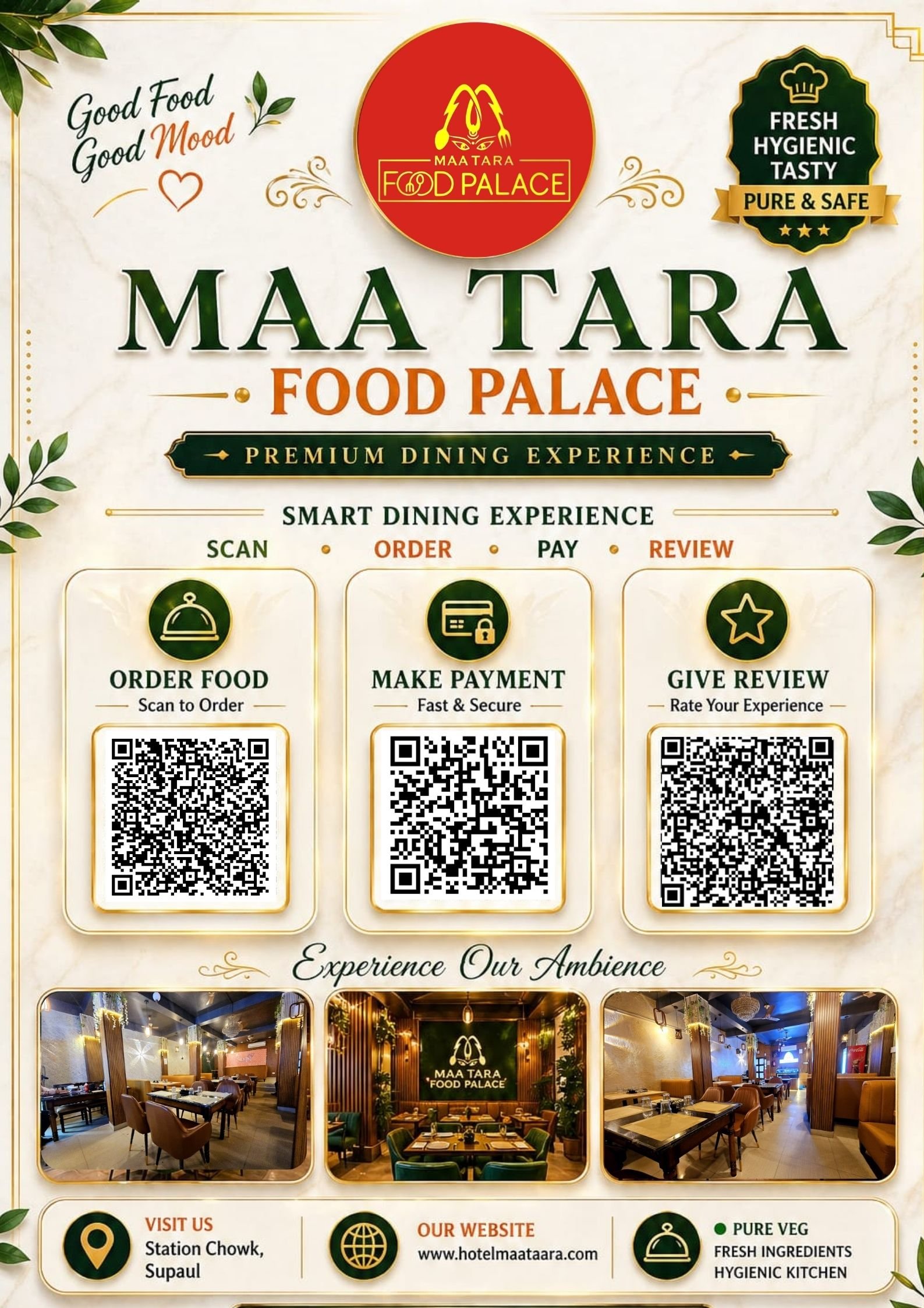 Delicious Food Menu