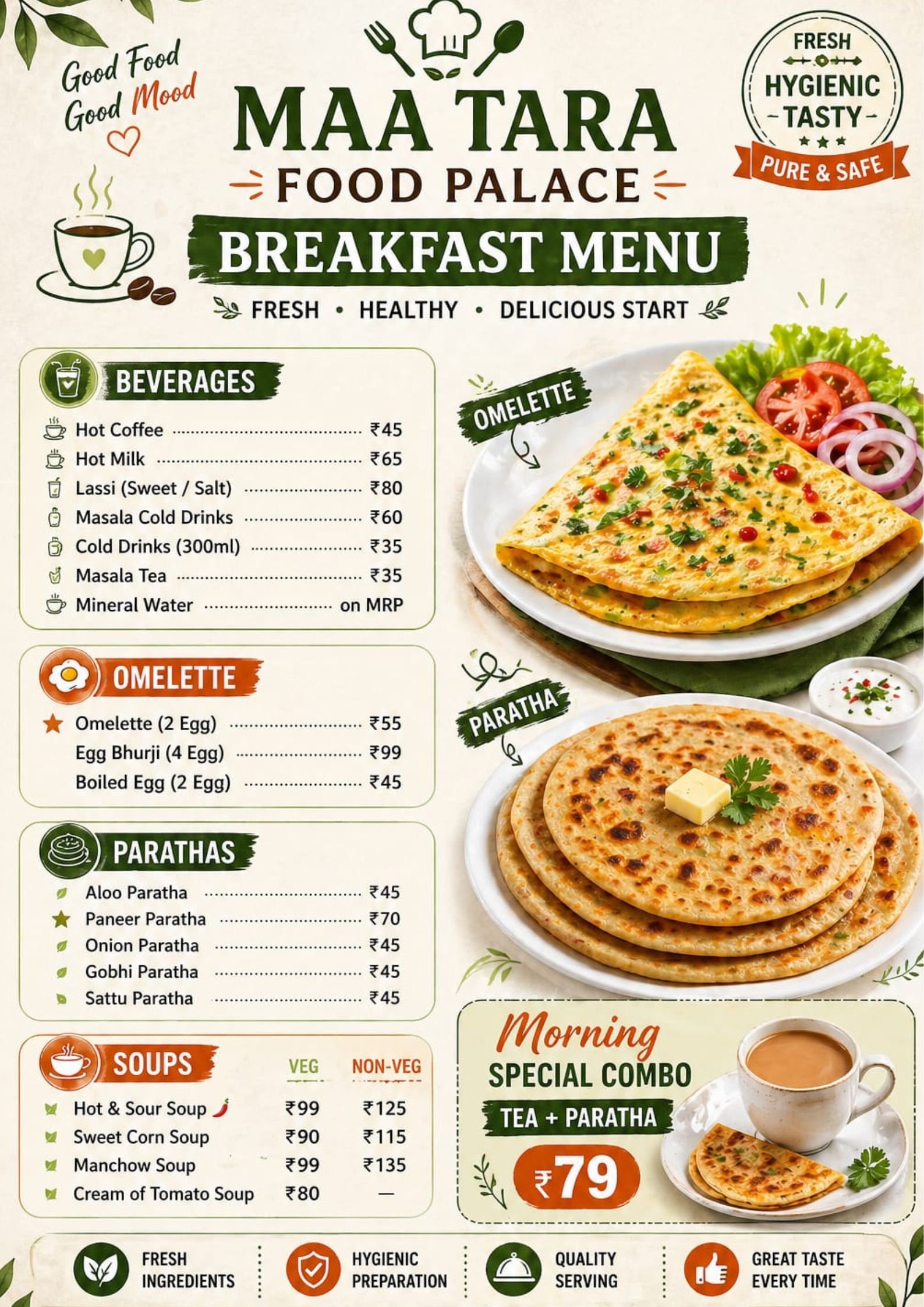 Specials & Beverages